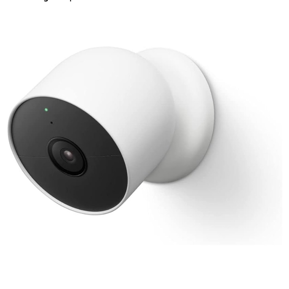 Google Nest Cam Outdoor or Indoor, Battery - 2nd Generation - 1 Pack
